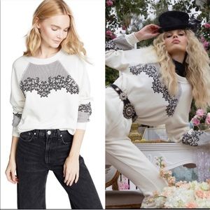 Wildfox Chantilly Lace Sommer Sweatshirt
